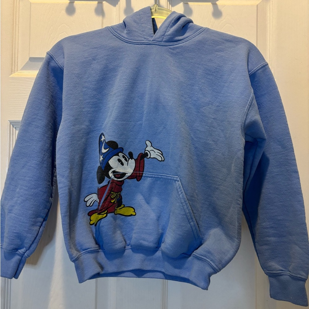 Disney Blue Sweatshirt with Mickey Design